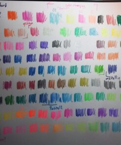 Lineon Gel Pens 108 Colours Gel Pen Set for Adult Colouring Books Art Markers 38 715xgw73usL