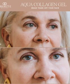 Project E Beauty Aqua Collagen Gel 24-Hour Hydration | Anti-Aging Brightening Treatment | Hydrating & Moisturizing Facial Skincare | Anti-Wrinkle Body Lotion | For Dry or Rough Skin | 50ml 13 715yZywxigL