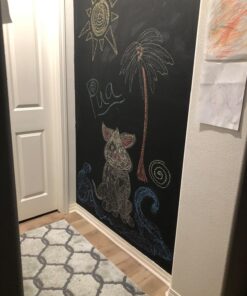 Krylon K05223000 Chalkboard Paint Special Purpose Brush-On, Black, Quart, 1 Quarts (Pack of 1) 1 Quarts (Pack of 1) 41 715ymg oYL