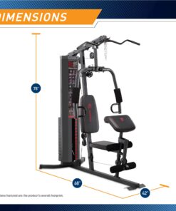 Alternative view of Marcy 150-lb Multifunctional Home Gym Station for Total Body Training MWM-990
