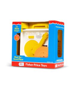 Fisher Price Classics - Record Player - Retro, Tactile Interactive Retro Toy for Kids, Girls, Boys, Toddlers, Baby, Preeschooler, Unisex 18 Months + 29 715zydH1C4L