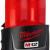Milwaukee 48-11-2401 Genuine OEM M12 REDLITHIUM 12 Volt 1.5 Amp Compact Lithium Ion Battery with Overload Protection for Cordless Power Tools 45 716 UV3Zv6L