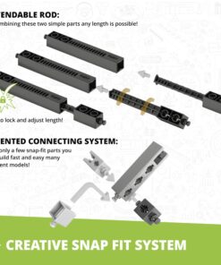 Engino Inventor - 30-IN-ONE |BUILD 30 Motorized Models | Assemble Drag Racer, Drawbridge, Truck , T-Rex, Helicopter, Elevator and so much more | STEM Construction Kit 15 716 VOMa28L