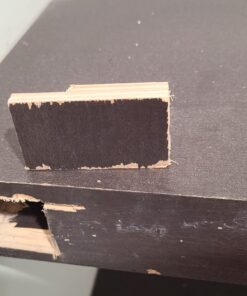 MATCH 'N PATCH Realistic Wood Grain Repair Tape, Ebony (Grey-Black Wood), 2.25 inch x 15 feet, Adhesive Repair Patch for Furniture, Floors, Cabinets, Windows, Doors, RV, Home Decor, DIY 13 716 Y1vlL