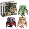 Game of Thrones 10cm Pop! Vinyl - Drogon, Rhaegal & Viserion 3-Pack 13 7160xHcRDNL