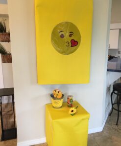 Fadeless Bulletin Board Paper, Fade-Resistant Paper for Classroom Decor, 48” x 50’, Canary, 1 Roll 18 7161AOSx2L