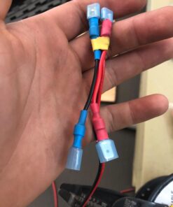 Nilight 200PCS Male Female Fully Insulated Wire Crimp Terminal Nylon Quick Connectors Wiring Spade 16-14 Gauge, 2 Years Warranty 200PCS Crimp Terminals 23 7161I5dVDLL