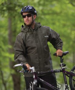 FROGG TOGGS Men's Classic All-Sport Waterproof Breathable Rain Suit Black Jacket/Black Pants Small 13 7161tD0SjhL