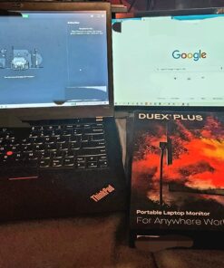 Portable Monitor for Laptops, New Mobile Pixels Duex Plus 13.3" Full HD IPS Dual Laptop Monitor, USB C/USB A Plug and Play Laptop Screen Extender,Windows/Mac/Android/Switch Compatible (Duex Plus) Duex Plus Only 51 7162pUt0oGL