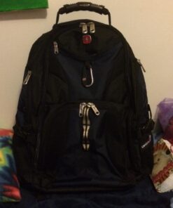 SwissGear 1900 Scansmart TSA 17-Inch Laptop Backpack, Blue/Black 19-Inch 81 7163BFp4X7L