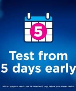 Clearblue Rapid Detection Pregnancy Test, Home Pregnancy Kit, 3 Count 3 Count (Pack of 1) 29 7163SLN9POL