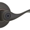 Kwikset Balboa Bed/Bath Lever in Venetian Bronze 51 7163buuAWSL