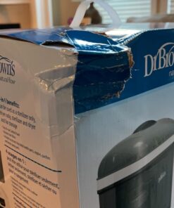 Dr. Brown's All-in-One Sterilizer and Dryer for Baby Bottles, Parts & Other Newborn Essentials Sterilizer & Dryer 1 Count (Pack of 1) 63 7163f8YNzL