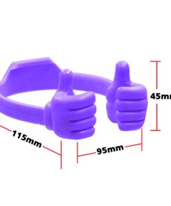 Honsky Universal Flexible Thumb Smartphone Stand Holder - Blue 10 7163fAEZAEL