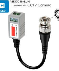 Alternative view of VIMVIP® 6 Pairs (12 Pcs) Mini CCTV BNC Video Balun Transceiver Cable