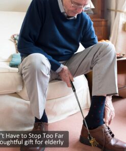 KUCHEY Magnetic Flashlight Pickup Tool Dad Gifts Stocking Stuffers for Men Cool Magnet Telescoping Gadgets with LED Gifts for Mens Husband Him Birthday Christmas Gifts Black 19 7164jmgLAYS