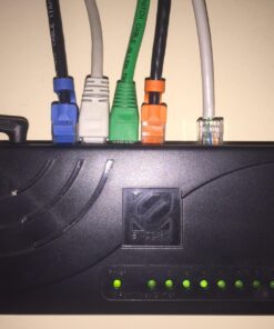 Mediabridge Cat6 Ethernet Patch Cable (5-Pack - 5 Feet) - Soft Flex Tab - RJ45 Computer Networking Cord - Multi-Color - (Part# 32-699-05X5M) 5 Feet, 5-Pack (Multi-Color) 24 7164lSu3ewL