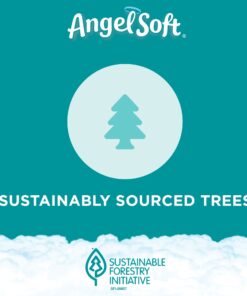 ANGEL SOFT Toilet Paper Bath Tissue, 48 Double Rolls, 260+ 2-Ply Sheets Per Roll 42 7164piEeOZL