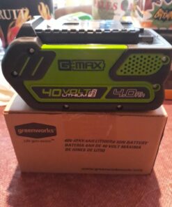 Greenworks 40V 4.0Ah Lithium-Ion Battery (Genuine Greenworks Battery / 75+ Compatible Tools) 4.0Ah Battery 55 7165TidQxCL