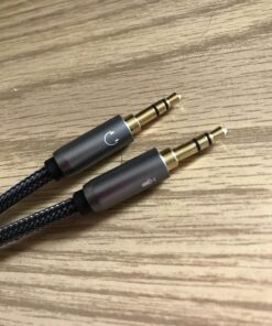 Headset Splitter Cable, DUKABEL Gold-Plated & Strong Braided Y Splitter Audio Cable Separate Microphone Headphone Port Gaming Headset Splitter PC Earphone Adapter VoIP Phone -TopSeries (12inch / 30cm) 12 in/30 cm 24 7165YcMu3yL 1