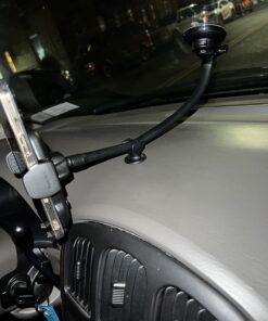 APPS2Car Phone Holder Car Windshield Cellphone Holder for Car with Powerful Suction Cup Anti-Shake Stabilizer Truck Phone Holder Mount for Car Dashboard/Window Compatible with Thick Case & Large Phone Black 37 7166 xMgCvL 2