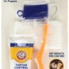 Arm & Hammer for Pets Tartar Control Dental Training Kit for Puppies | Dog Toothbrush, Toothpaste, & Fingerbrush, Total Kit for Ideal Puppy Dental Health | Yummy Vanilla Ginger Flavor 3 Piece Set 18 71663Tr09BL