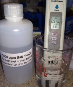 eSeasonGear SALT-3050 Waterproof IP65 Meter, Digital Salinity PPM Temperature Tester for Salt Water Pool and Koi Fish Pond 12 71670iuTUAL