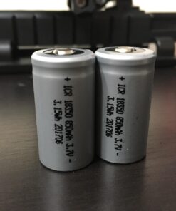 2X Nitecore IMR 18350 NI18350A 700mAh 3.7V Button Top Rechargeable Battery (This is NOT a Replacement for CR123A) 15 7167MgdGWhL