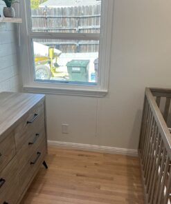 Evolur Stilnovo Mid Century Double Dresser, Windsor Oak Grey, 52x18x35 Inch (Pack of 1) 21 7167TU4ZdzL