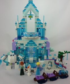 LEGO Disney Frozen Elsa's Magical Ice Palace 43172 Toy Castle Building Kit with Mini Dolls, Castle Playset with Popular Frozen Characters Including Elsa, Olaf, Anna and More (701 Pieces) Standard Packaging 44 7167tj71ErL