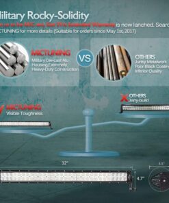 MICTUNING 32inches 180W 3B239C Curved LED Work Light Bar Combo Off Road Driving Fog Light 38 7168TapUBPL