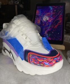 Angelus Neon Leather Paint 1oz 12 Color Set Kit For Sneakers, Shoes Boots, Jackets, Shirts, Cups, & More- Made in USA 30 7168WbKlbsL