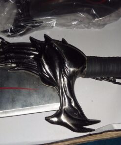 Armory Replicas Twin Blade Kratos Sword Set - Real Metal Blades of Chaos Replica with Display Plaque - Perfect for War Sword and Kratos Fans 30 7168cBruIxL