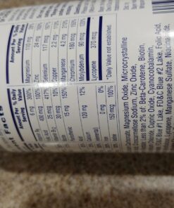 One A Day Men’s 50+ Multivitamins, Supplement with Vitamin A, Vitamin C, Vitamin D, Vitamin E and Zinc for Immune Health Support*, Calcium & more, 175 count 29 7169S0LwXIL 2