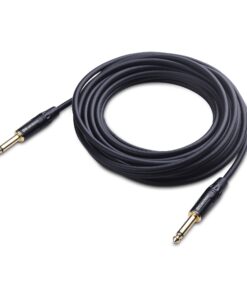 Cable Matters 2-Pack 1/4 Inch TS to TS Electric Guitar Cable (1/4 Cable) 15 Feet 15 ft Straight 6 716AMdnJjvL