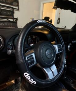 Jeep Steering Auto Wheel Cover With Fancy Jeep Keychain 22 716AdFlYXVL