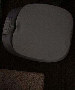 Snailax Vibration Foot Massager with Heat,Remote Control,Adjustable Vibration Speed Electric Massager Machine for Circulation,Plantar Fasciitis, Pain Relief Grey 32 716ByLB muL