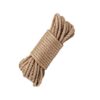 100% Natural Strong Jute Rope - LUOOV 6mm Thickness and Jute Rope Cord for Arts Crafts,DIY Decoration Gift Wrapping 40m(128ft) Pack of 1