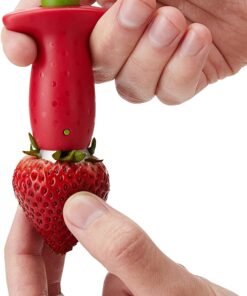 Chef'n Original Stem Gem Strawberry Huller, Red/Green - 34 716DsKeMlLL