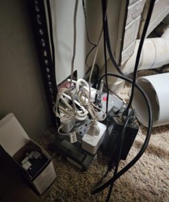 Belkin Surge Protector Power Strip w/ 8 Rotating & 4 Standard Outlets - 8ft Sturdy Extension Cord w/ Flat Pivot Plug for Home, Office, Travel, Desktop & Charging Brick - 4320 Joules of Protection 1 Pack 32 716EL8IoWrL 1