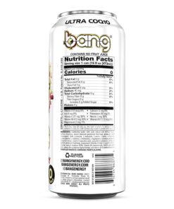 Alternative view of Bang Energy Drinks - 6, 16 ounce cans (Black Cherry Vanilla) Black Cherry Vanilla 15.99 Fl Oz (Pack of 6)