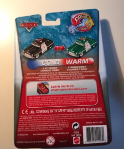 Disney Cars Toys Color Change 1:55 Scale Vehicle, Sheriff 25 716F1IuMSFL