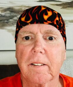 Ergodyne Chill-Its 6615 Absorptive Moisture-Wicking Dew Rag, Flames, One Size 18 716FtG5HZCL