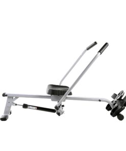 Sunny Health & Fitness Smart Compact Full Motion Rowing Machine, Full-Body Workout, Low-Impact, Extra-Long Rail, 350 LB Weight Capacity and Optional SunnyFit® App Enhanced Bluetooth Connectivity SF-RW5639 32 716GV43SfhL