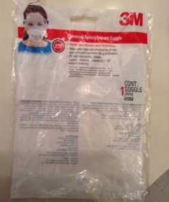 3M Chemical Splash/Impact Goggle, 1 -Pack Clear 40 716GZr4PyGL