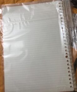 Kokuyo Campus Smart Ring Binder, Up to 25 Sheets, B5, 26 Holes, Japan Import, Transparent (RU-SP700T) 1pack 34 716GdOHR4rL