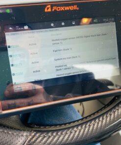 Upgrade of FOXWELL NT604 Elite Car Scanner NT706 OBD2 Scanner ABS Airbag Engine Transmission Battery Monitor Scan Tools, 5.5" Android 9.0 Tablet WiFi Code Reader for Checking Engine SRS ABS Light 83 716GkrU0JIL