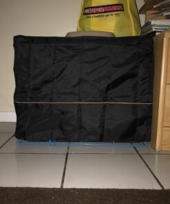 MidWest Homes for Pets Dog Crate Cover, Privacy Dog Crate Cover Fits MidWest Dog Crates, Machine Wash & Dry 24-Inch Black 37 716HFfikRJL