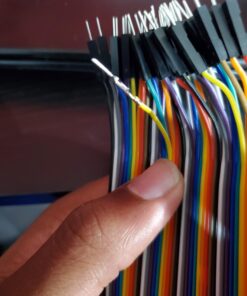 ELEGOO 120pcs Multicolored Dupont Wire 40pin Male to Female, 40pin Male to Male, 40pin Female to Female Breadboard Jumper Ribbon Cables Kit Compatible with Arduino Projects Dupont Wire 120pcs(male to female,male to male, female to female) 22 716HVmNotjL