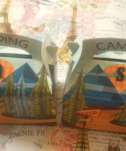 BirthdayExpress Let's Go Camping Party Supplies - Empty Favor Boxes (4) 5 716IQH9C81L